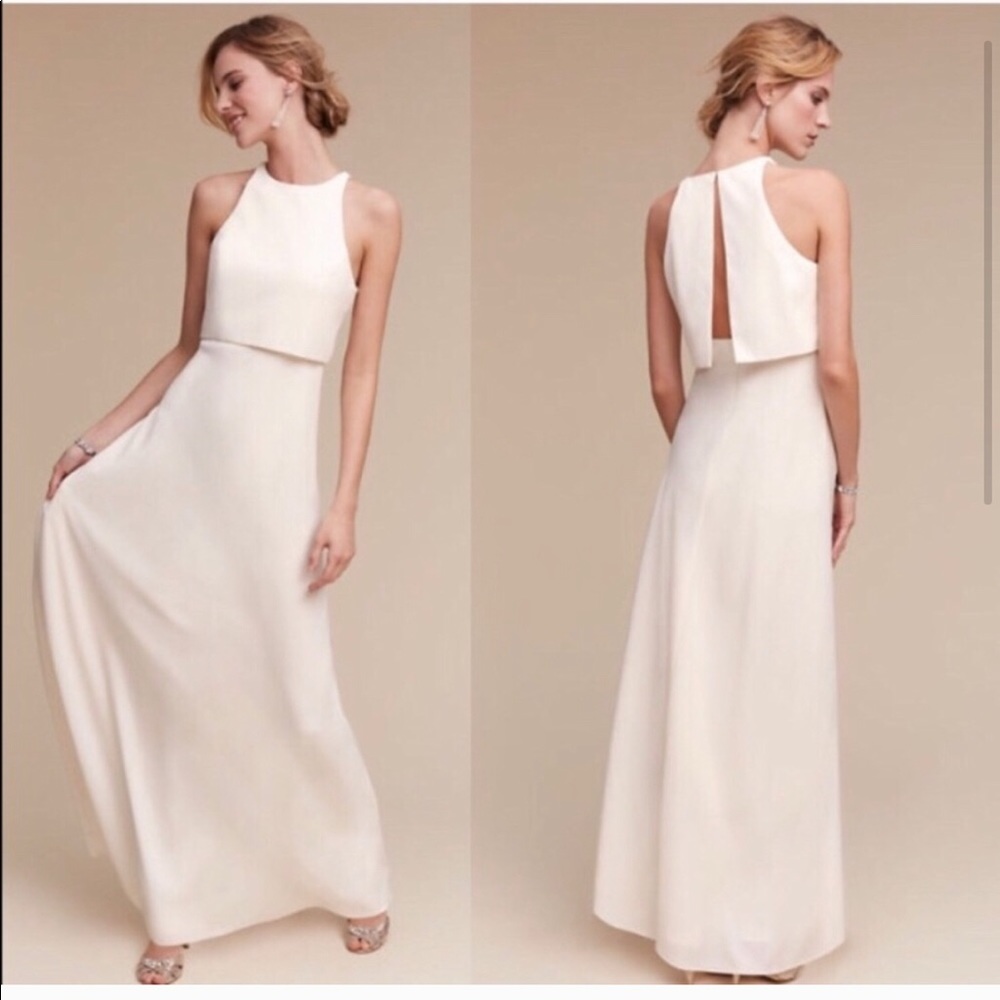 Jill Stuart Iva crepe dress